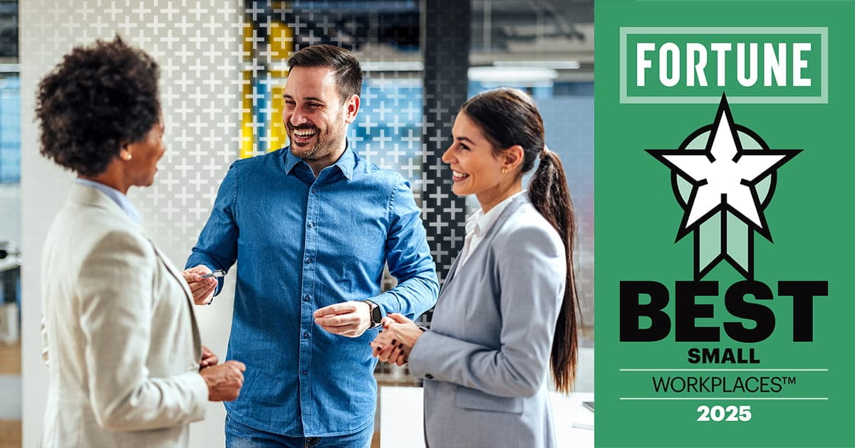 Once again, Fortune and Great Place to Work® have ranked Freed Associates among the country’s Best Small Workplaces™.